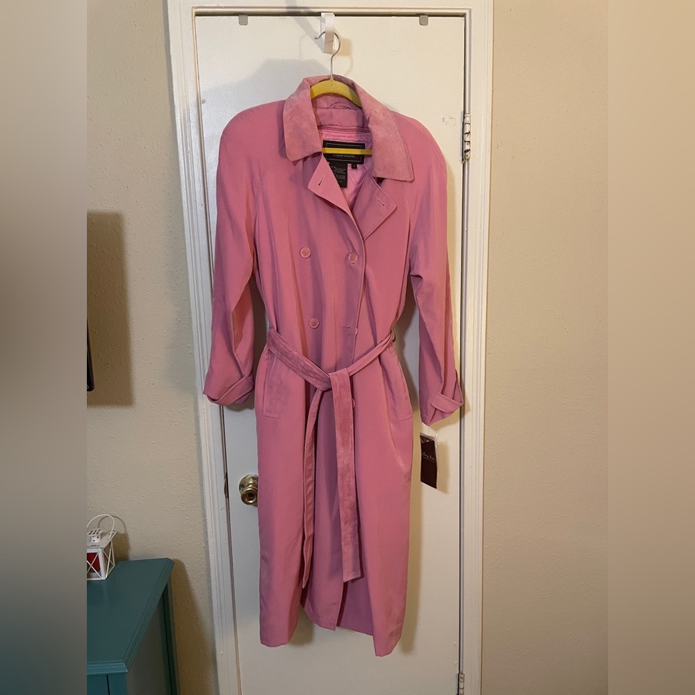 Terry Lewis Water Repellant Trenchcoat